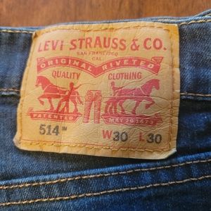 514 Straight Fit Men's Jeans 30x30